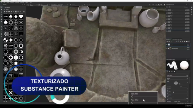 Modelado y texturizado para videojuegos en blender – Screenshot 2