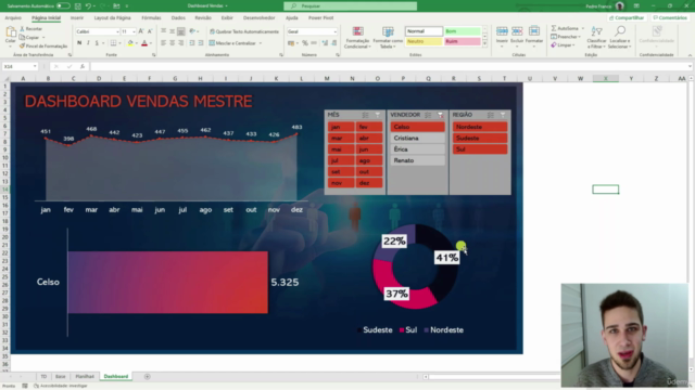 Técnicas para Dashboards Profissionais no Excel – Screenshot 2