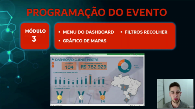 Técnicas para Dashboards Profissionais no Excel – Screenshot 4
