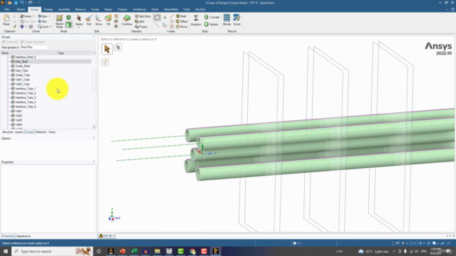 Master Heat Exchanger CFD analysis using ANSYS CFD – Screenshot 1