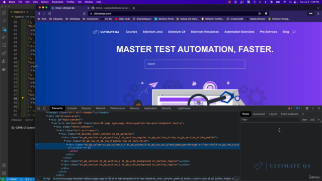 Cypress and Happo - Testing a Live Website – Screenshot 1
