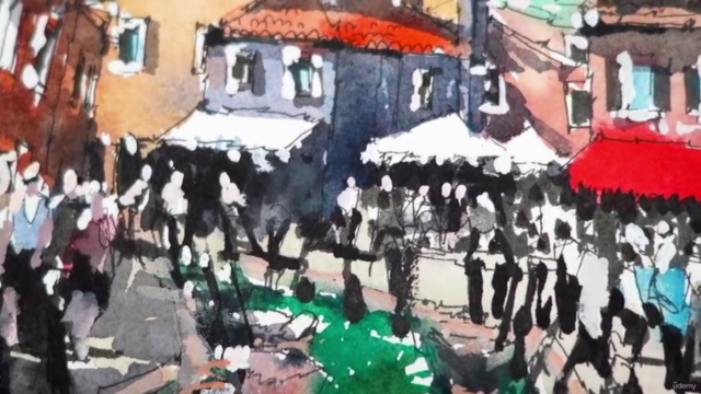 Urban Sketching in Burano: Watercolour Line and Wash – Screenshot 3