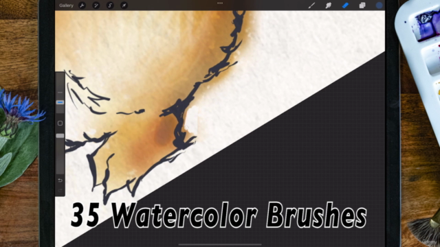 The Procreate Watercolor Masterclass – Screenshot 3