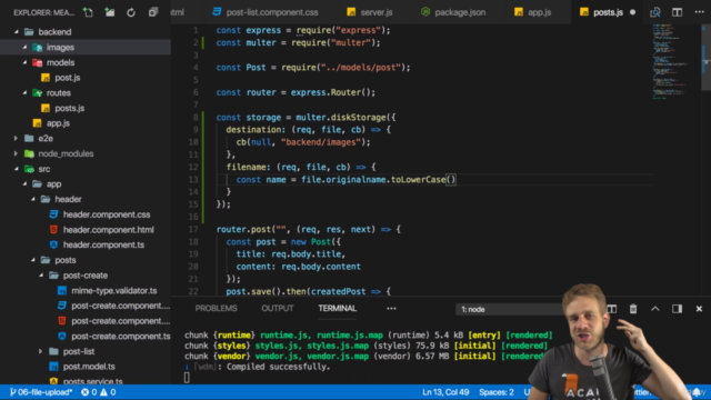 【한글자막】 Angular & NodeJS - MEAN 스택 가이드 – Screenshot 2
