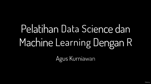 Pelatihan Data Science dan Machine Learning Dengan R – Screenshot 2
