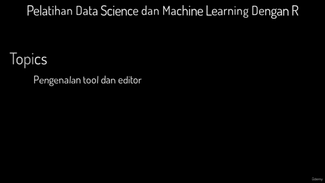 Pelatihan Data Science dan Machine Learning Dengan R – Screenshot 3
