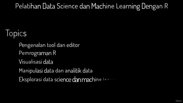 Pelatihan Data Science dan Machine Learning Dengan R – Screenshot 4