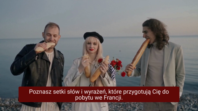 Francuski konwersacje - poziom A2-B1+ – Screenshot 1