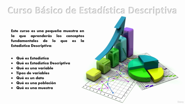 Curso Básico de Estadística Descriptiva – Screenshot 2