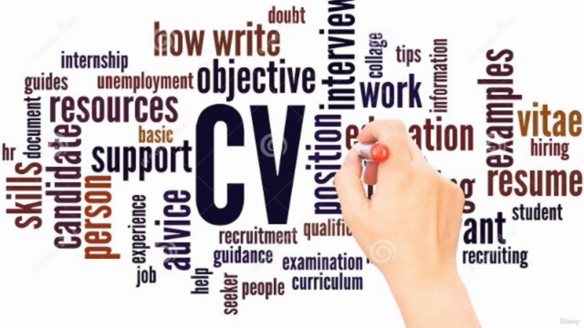 CV/Resume Course for Job Seekers. Land Your Dream Job Now!! – Screenshot 1