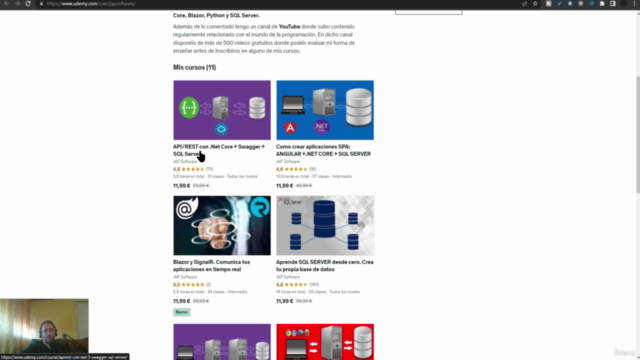 Web API con .NET CORE y Swagger + Dapper + SQL Server – Screenshot 4