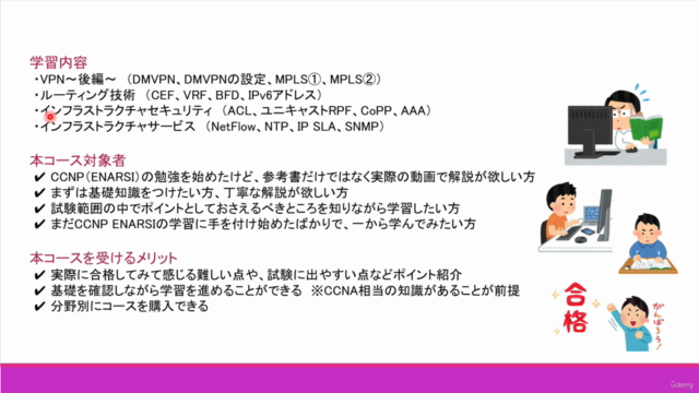 【CCNP ENARSI基礎解説③】完全日本語解説!基礎を学びたい方向けの講座 – Screenshot 2
