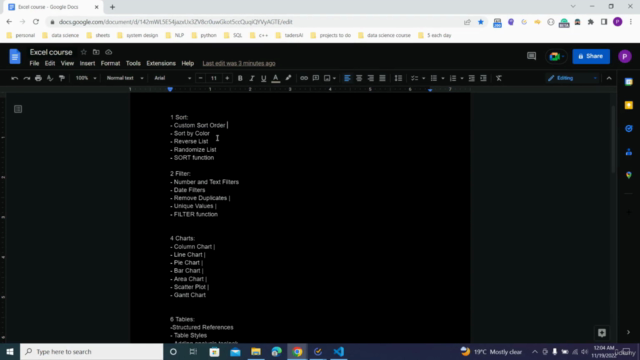 Excel data analysis bootcamp – Screenshot 1
