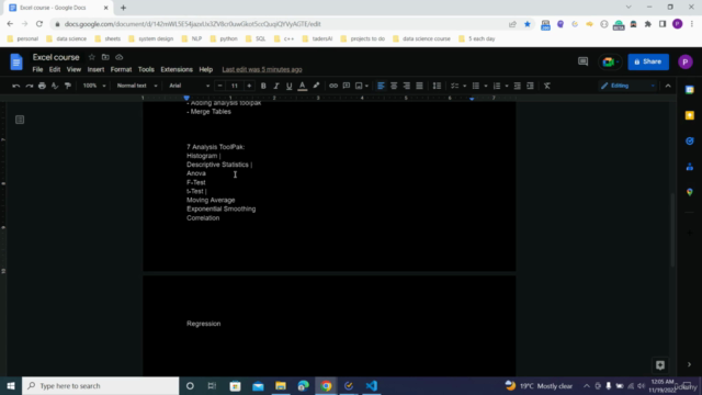 Excel data analysis bootcamp – Screenshot 4