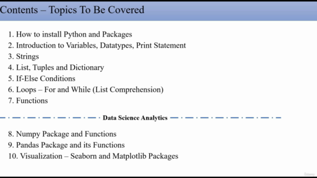Python and Analytics for Data Science and Machine Learning - Screenshot_01