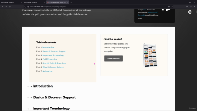 CSS Grid Course (2022) – Screenshot 3
