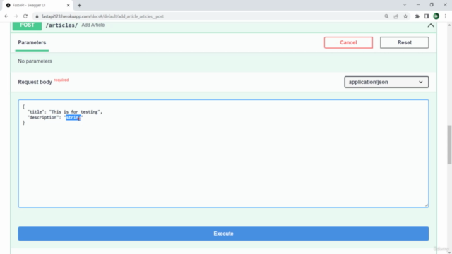 Python REST API with FastAPI, Amazon RDS & Elastic Beanstalk – Screenshot 2