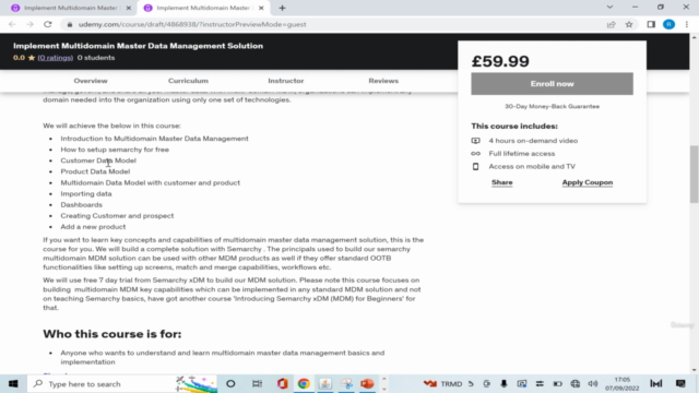Implement Multidomain Master Data Management Solution – Screenshot 3