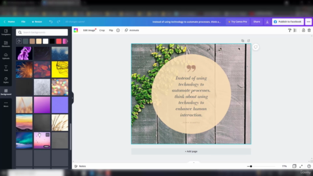 Canva For Beginners : Level Up Your Content Creation Skill – Screenshot 1