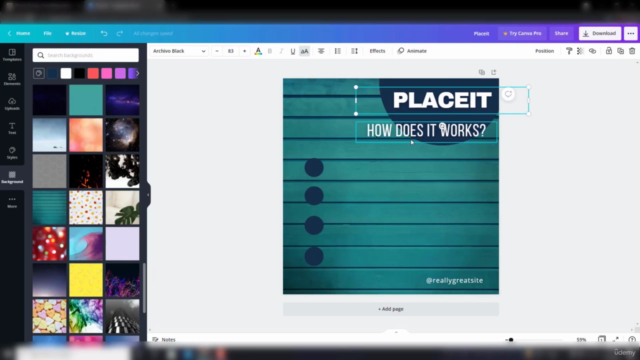 Canva For Beginners : Level Up Your Content Creation Skill – Screenshot 4