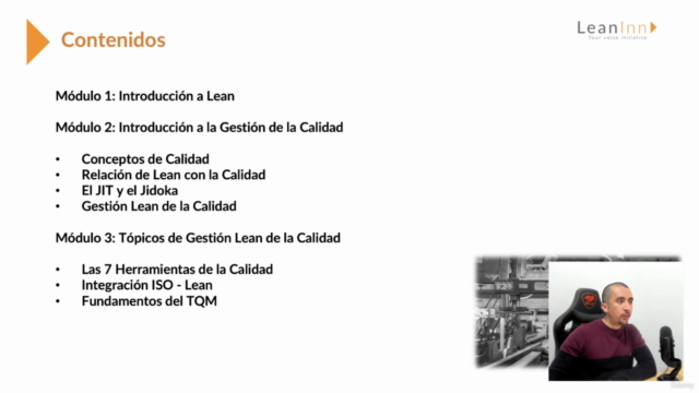Aprende Gestión Lean de la Calidad de 0 a Intermedio – Screenshot 1