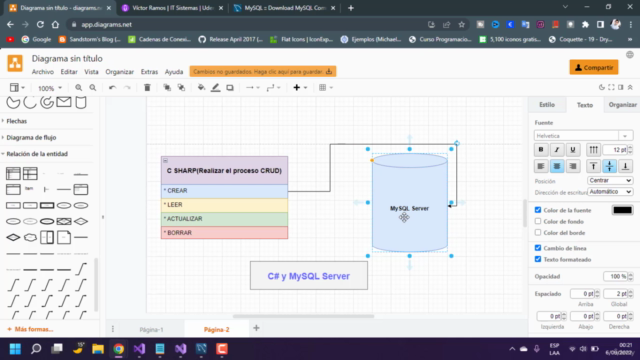 Proceso CRUD (C Sharp y MySQL) – Screenshot 1
