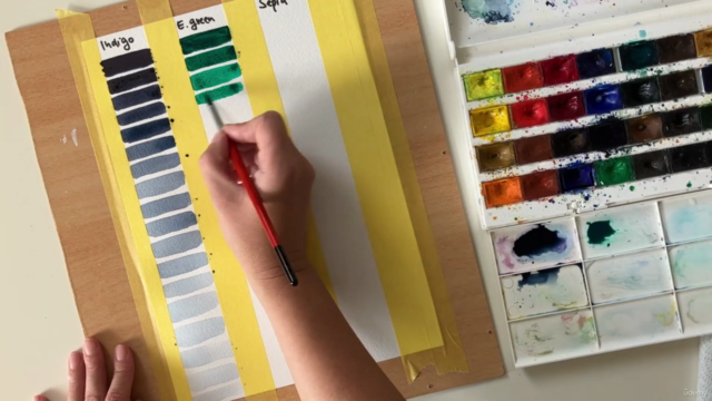 Monochromatic Watercolor Painting - One Color Is Enough! – Screenshot 3