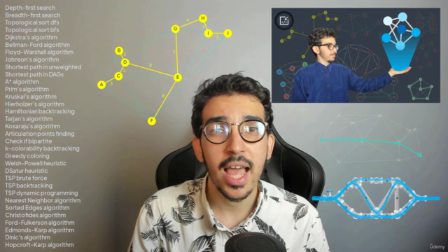 Graph theory algorithms visualized – Screenshot 3