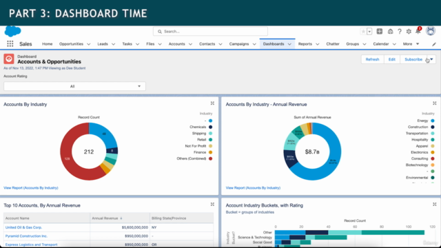 Salesforce Reports & Dashboards - Beginner Crash Course – Screenshot 3