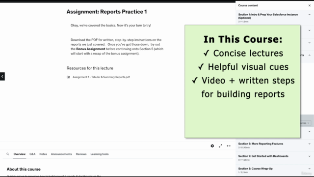 Salesforce Reports & Dashboards - Beginner Crash Course – Screenshot 4