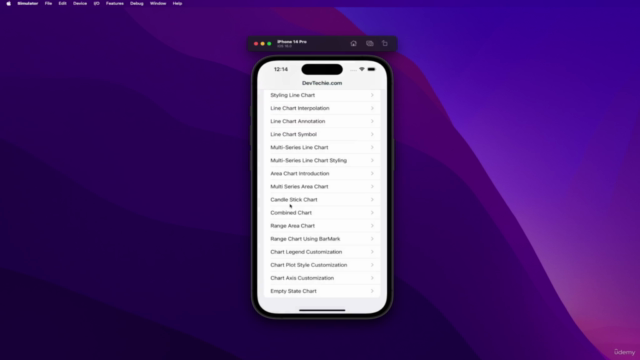 Mastering Charts Framework in SwiftUI 4 & iOS 16 – Screenshot 3