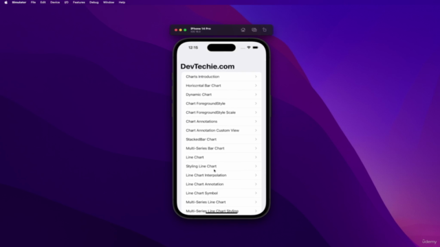 Mastering Charts Framework in SwiftUI 4 & iOS 16 – Screenshot 4