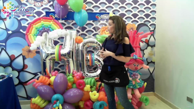 Balloons Arts. Balloon Bouquet Intermedio – Screenshot 2