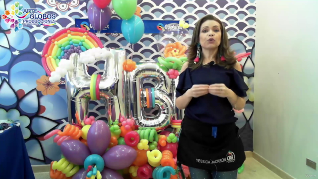 Balloons Arts. Balloon Bouquet Intermedio – Screenshot 3
