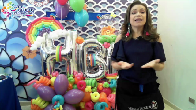 Balloons Arts. Balloon Bouquet Intermedio – Screenshot 4