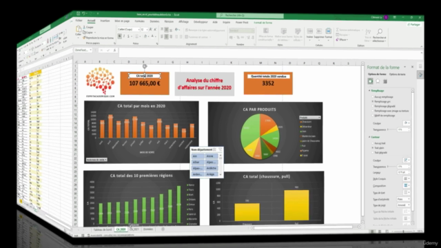 Microsoft Excel : l'essentiel à l'aide de cas pratiques – Screenshot 1