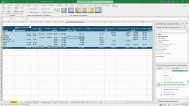 Microsoft Excel : maîtrise des tableaux croisés dynamiques – Screenshot 1