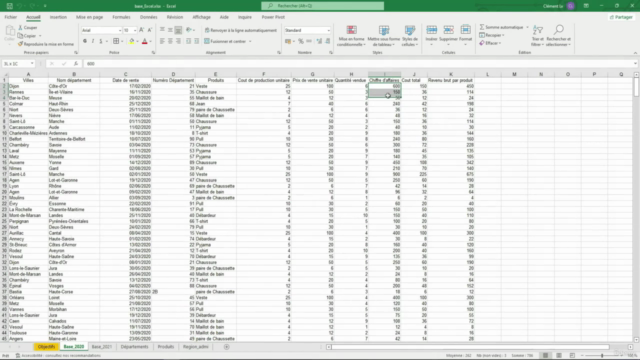 Microsoft Excel : création d'un tableau de bord de A à Z – Screenshot 4