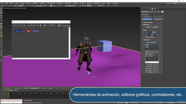 Animación 3d de Personajes con 3ds Max y Character Studio – Screenshot 2