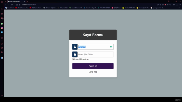 15 Web Projesi (Html, Css, Js) – Screenshot 4