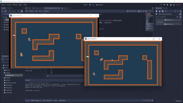 Godot Dedicated multiplayer course – Screenshot 2