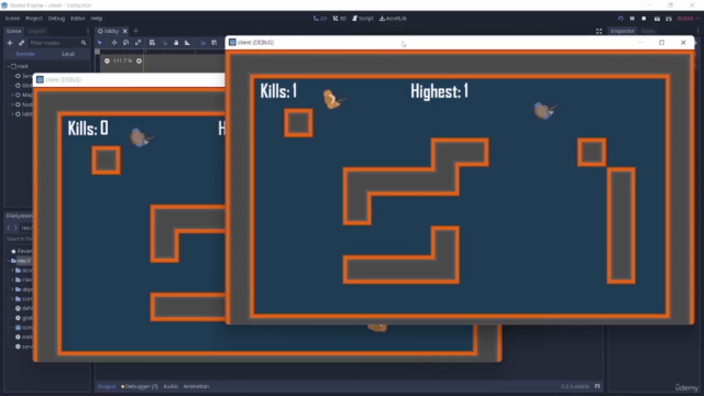 Godot Dedicated multiplayer course – Screenshot 4