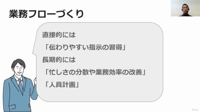 仕事を任せたいリーダーのための業務フロー作成講座 – Screenshot 4