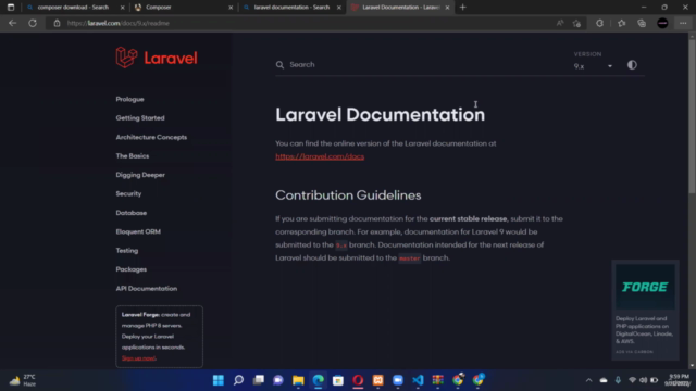 Learn how to develop web application using Laravel. – Screenshot 1