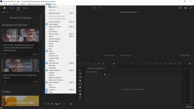 Learn Video Editing in Premiere Pro – Screenshot 1