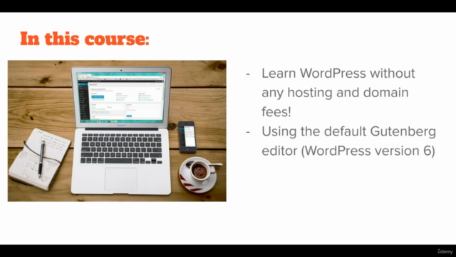 Learn WordPress Version 6 Without Hosting & Domain – Screenshot 2
