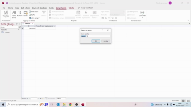 Crea e gestisci un database con Microsoft Access – Screenshot 1