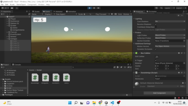 Construa Um Game Plataforma Unity 3D – Screenshot 2