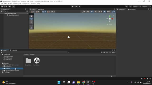 Construção de cenários com Unity 3D + iluminação – Screenshot 3