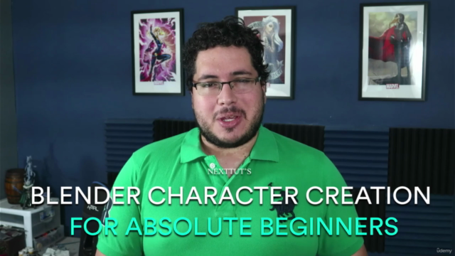 Blender Character Creation for Absolute Beginners – Screenshot 1
